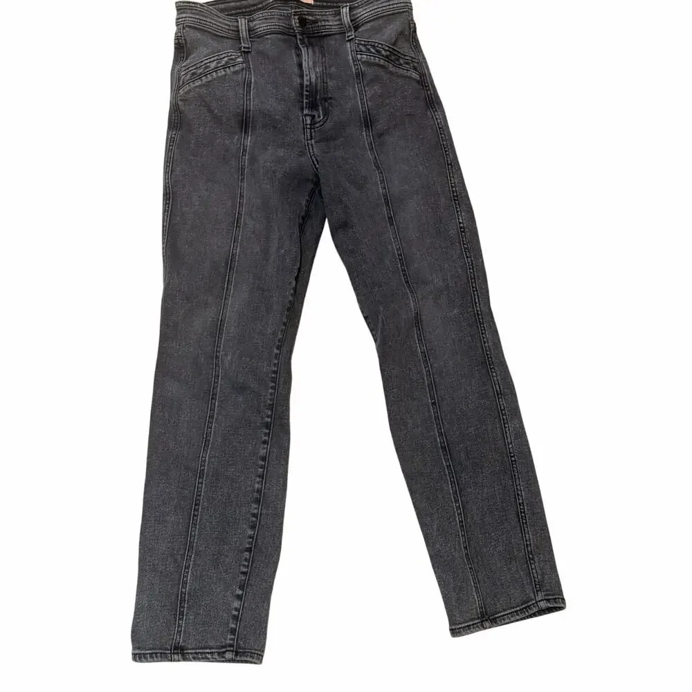 7 For All Mankind Luxe Vintage Front Seam Slim Jean Sz 28 - Picture 2 of 8